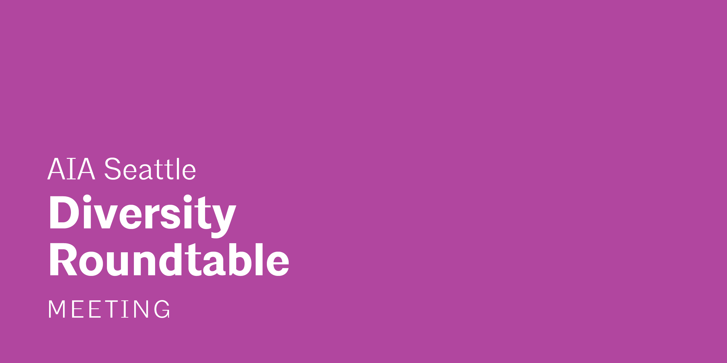 Diversity Roundtable committee meeting
