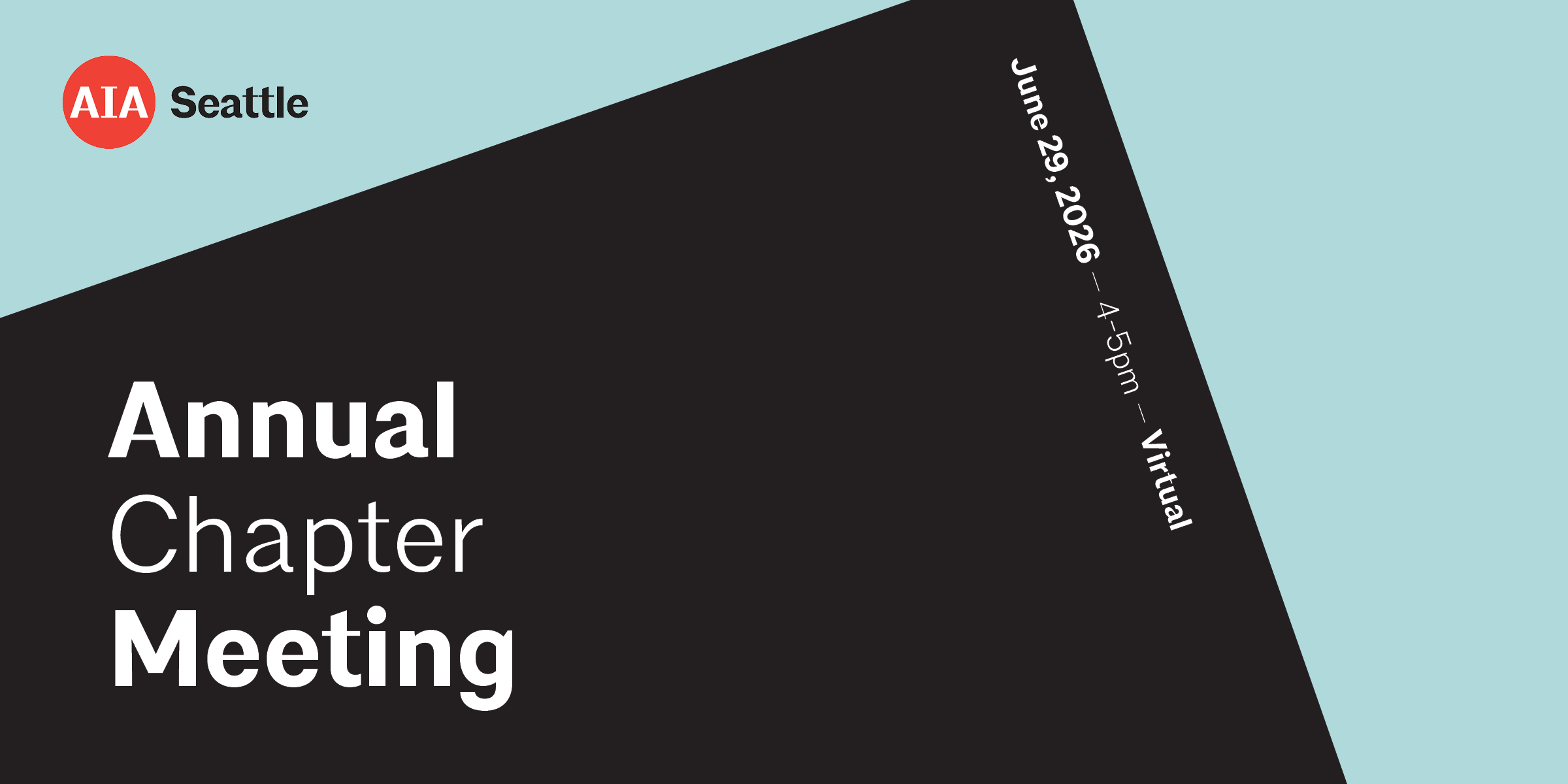 Annual Chapter Meeting is June 29