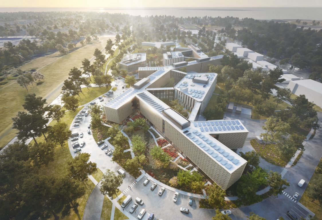 Rendering of Western State Hospital